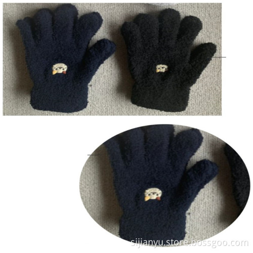 Winter Outdoor Warme schattige kinderhandschoenen